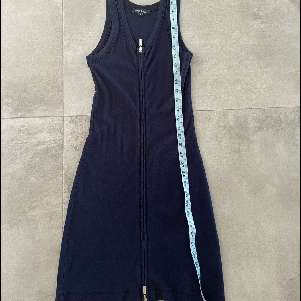 Crown Jewel Navy Knit Dress